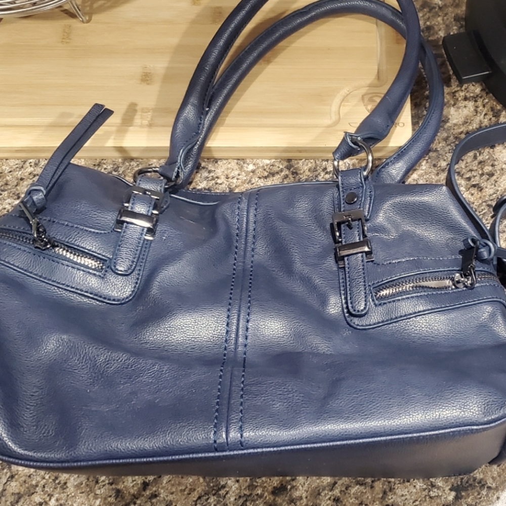 Designer Inspired NAVY handbag
